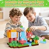 COOLJOYA Construction Magnetique Enfant Cube Magnétique, Jeu Aimant Magnetic avec Jeux Aimants Magnetique, Jouet Éducatif Montessori pour Enfants 3 4 5 6 7 8 9 10 Ans Cadeau Créatif