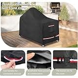 Barbecue Grill Cover - Grill Covers Heavy Duty Waterproof, 60-inch Heavy Duty Waterproof Garden Supplies, Outdoor Grills Cover for Outdoor Propane Charcoal Table Cart Pit Yard Patio Porch Lawn