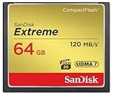 SanDisk Extreme 64 GB UDMA7 CompactFlash Card - Black/Gold